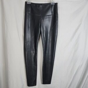 New! RACHEL ZOE Size 2 Black Vegan Leather Pull On Pants Skinny PU Leggings
